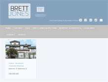 Tablet Screenshot of brettjones.ca